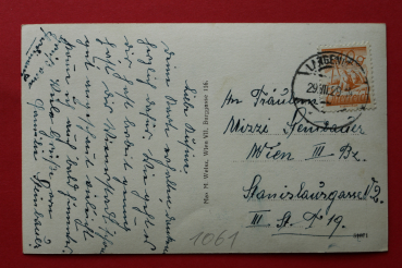 Postcard PC Langenlois / 1929